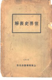 世界史表解 - 封面图