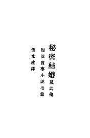 秘密结婚及其他 - 封面图