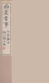 西夏书事  3 - 封面图