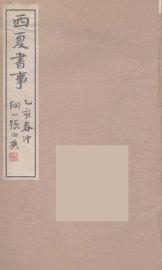 西夏书事  8 - 封面图