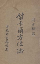 笛卡尔方法论 - 封面图